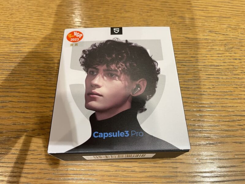 SOUNDPEATS Capsule3 Proの箱